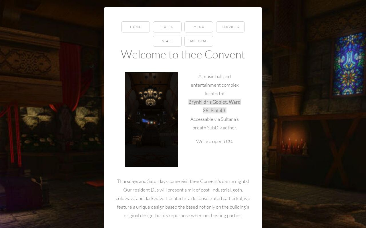 Carrd profile picture for @convent